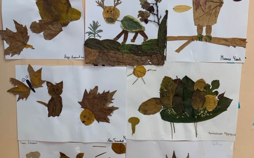 „Животиње од лишћа“- одељење 4-3
