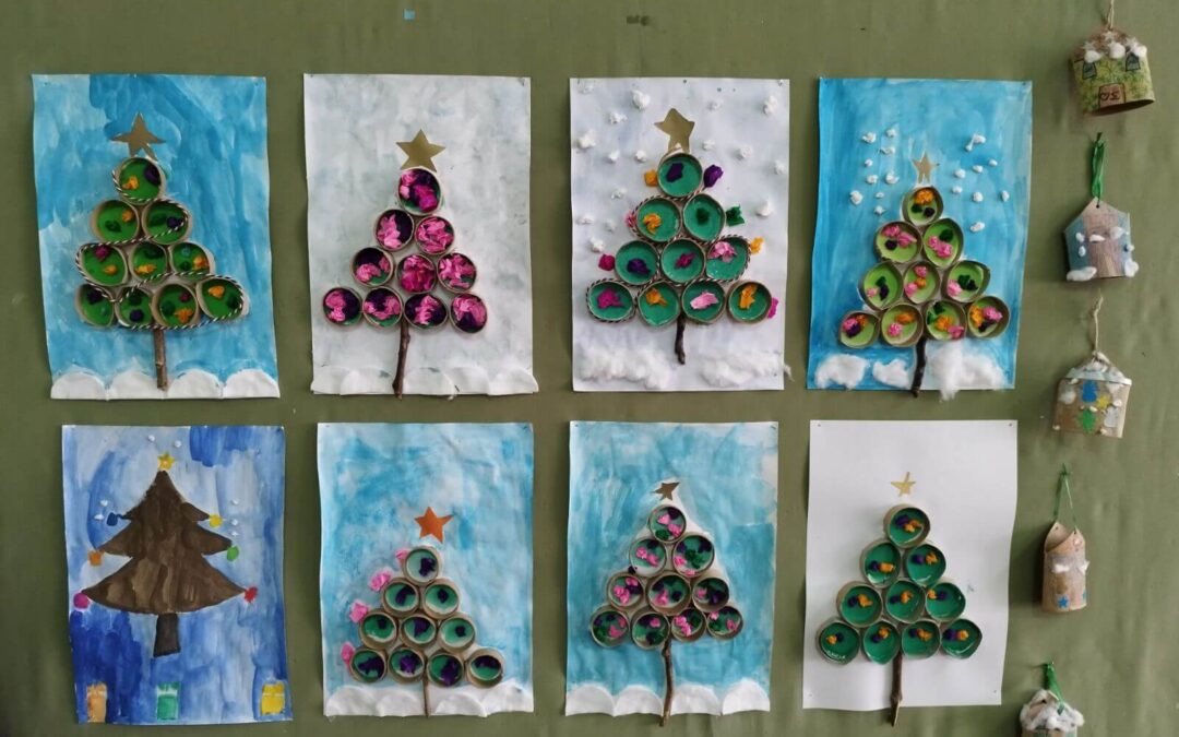 Креативни рад од ролни папира – Комбиновано одељење