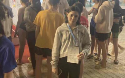 Оливера Симић-6/1, 2.место на Републичком такмичењу у пливању краул стилом