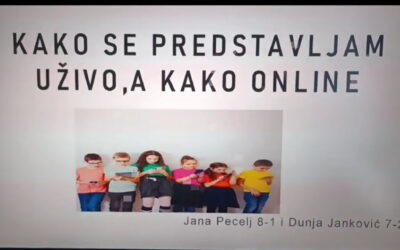 Ко сам уживо, а ко сам онлајн?” – радионица Ученичког парламента