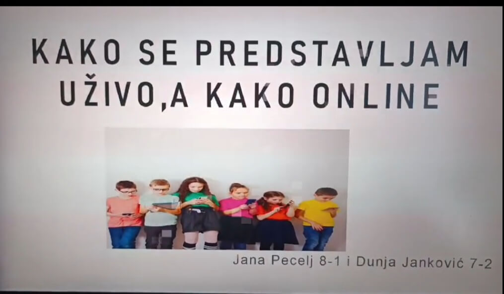 Ко сам уживо, а ко сам онлајн?” – радионица Ученичког парламента